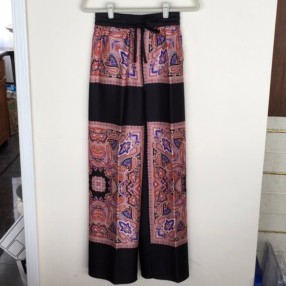 Zara Pants - NWT Zara “Scarf” Relaxed Pants